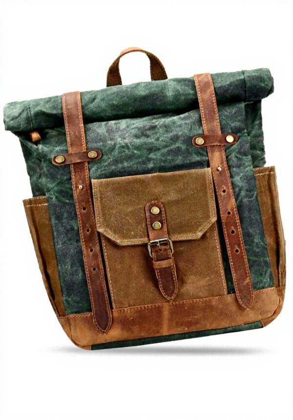 FANDARE Sac à Dos Homme Grande Capacité Toile Ordinateur