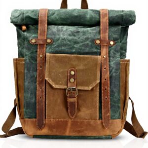 FANDARE Sac à Dos Homme Grande Capacité Toile Ordinateur