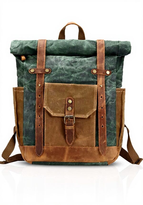 FANDARE Sac à Dos Homme Grande Capacité Toile Ordinateur