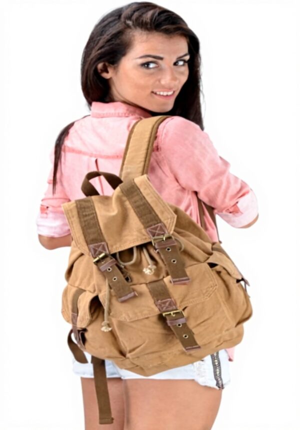 Sac à dos toile vintage Gootium voyage aventure durable