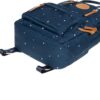 KAUKKO Sac à dos femme élégant collège bleu daypack-4