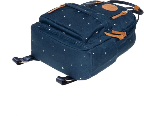 KAUKKO Sac à dos femme élégant collège bleu daypack-4