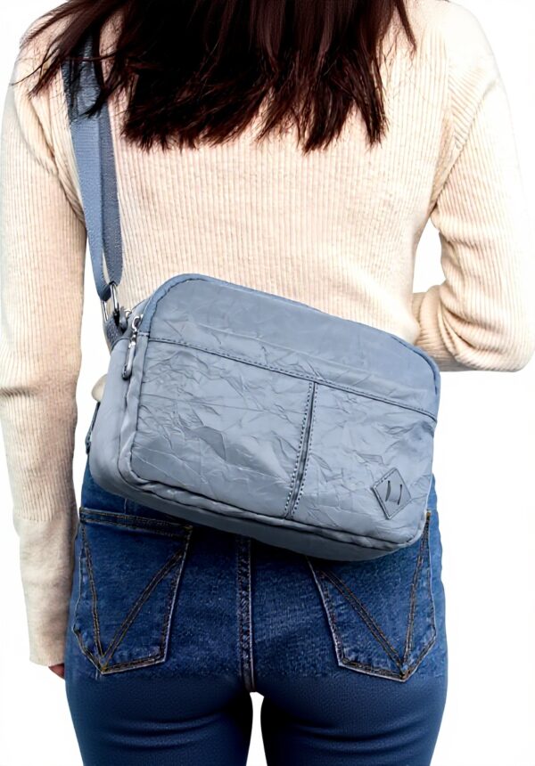 KAUKKO Sac à Bandoulière Femme Imperméable Léger Polyester