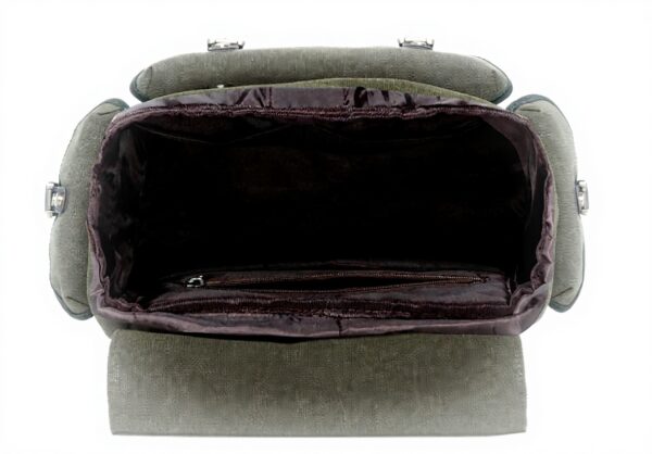 KAUKKO Sac à dos randonnée 23L toile vert compartiment