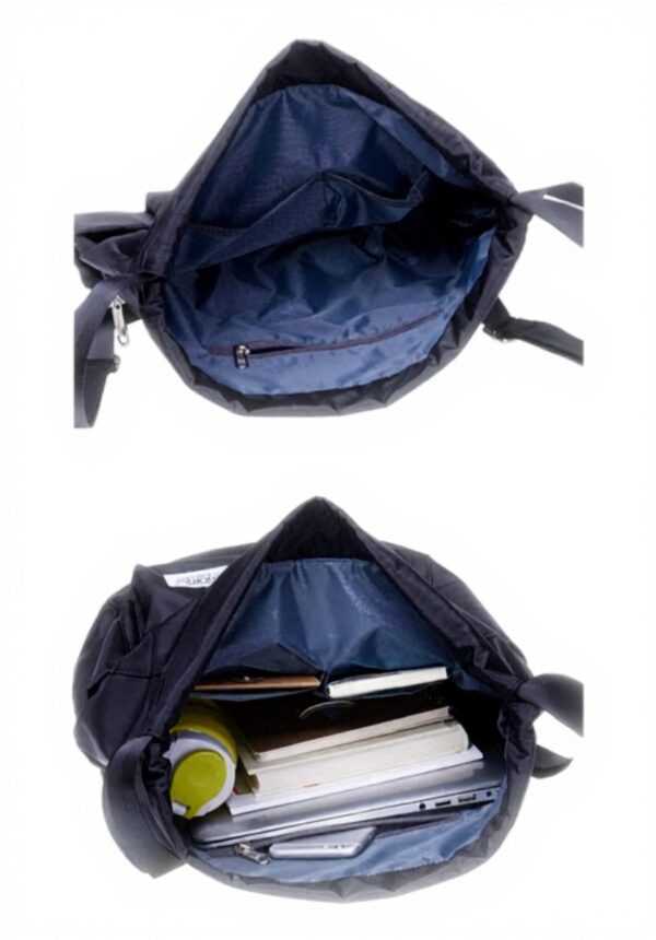 Sac de sport Kawko toile cordon serrage poche intérieure