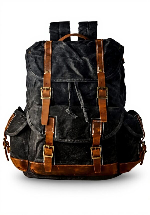 Sac à Dos en Toile cirée Poches Laiton Hommes BRASS TACKS