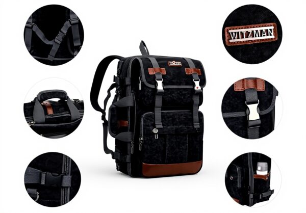 Sac à dos WITZMAN ordinateur portable 16 pouces toile