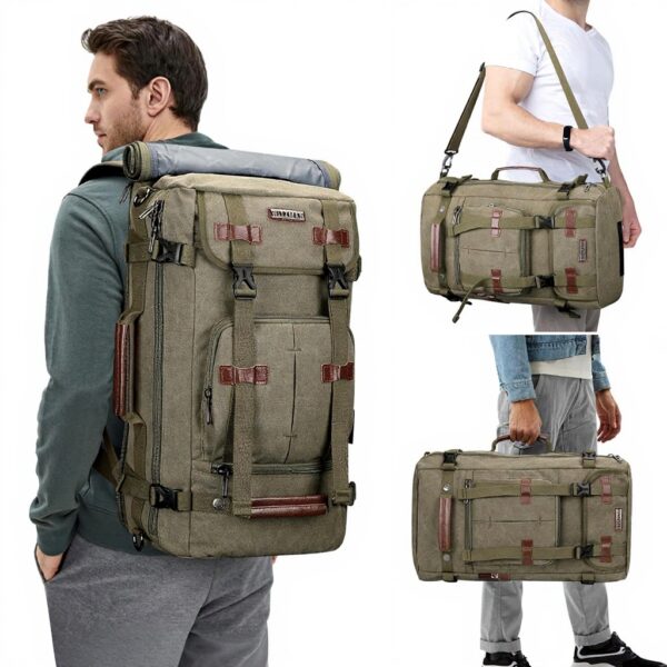 WITZMAN Sac à Dos Toile Voyage Homme Ordinateur Portable