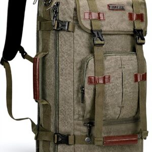 WITZMAN Sac à Dos Toile Voyage Homme Ordinateur Portable