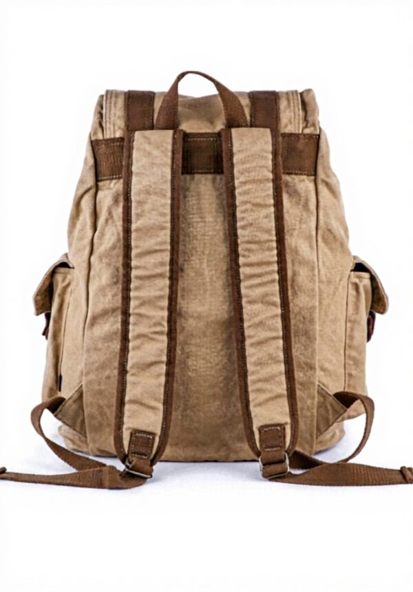 Sac à dos loisir Gootium toile vintage homme femme café kaki