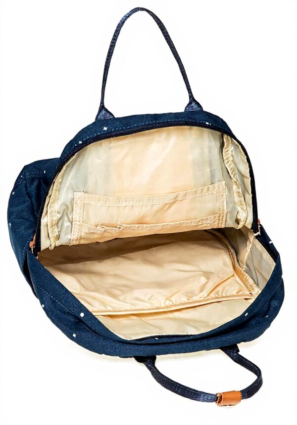 KAUKKO Sac à dos femme élégant collège bleu daypack