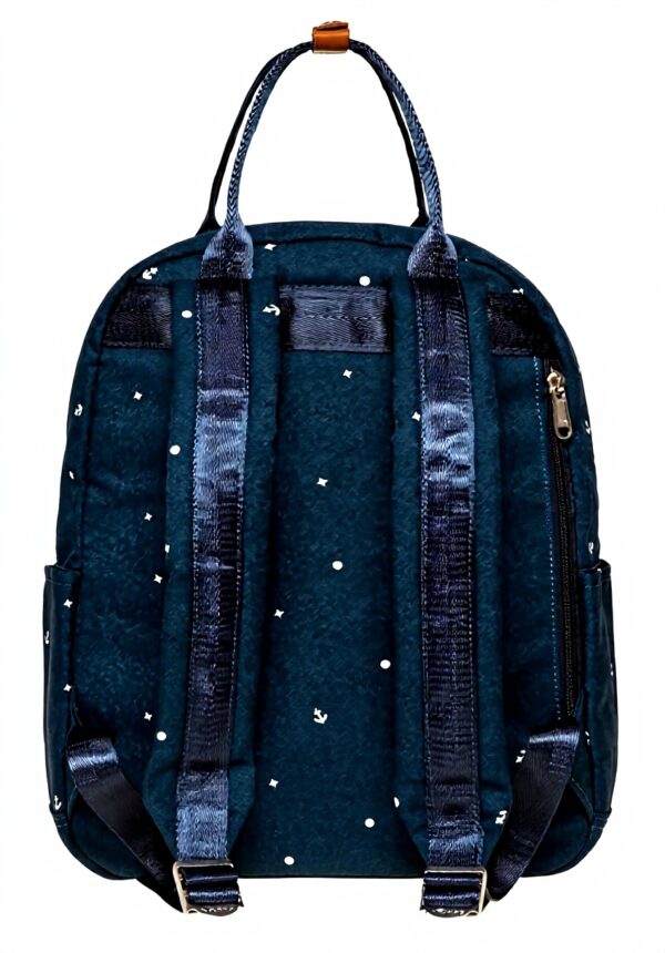 KAUKKO Sac à dos femme élégant collège bleu daypack
