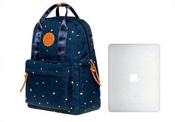 Sac à dos KAUKKO élégant collège dames bleu daypack école