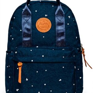 Sac à dos KAUKKO élégant collège dames bleu daypack école