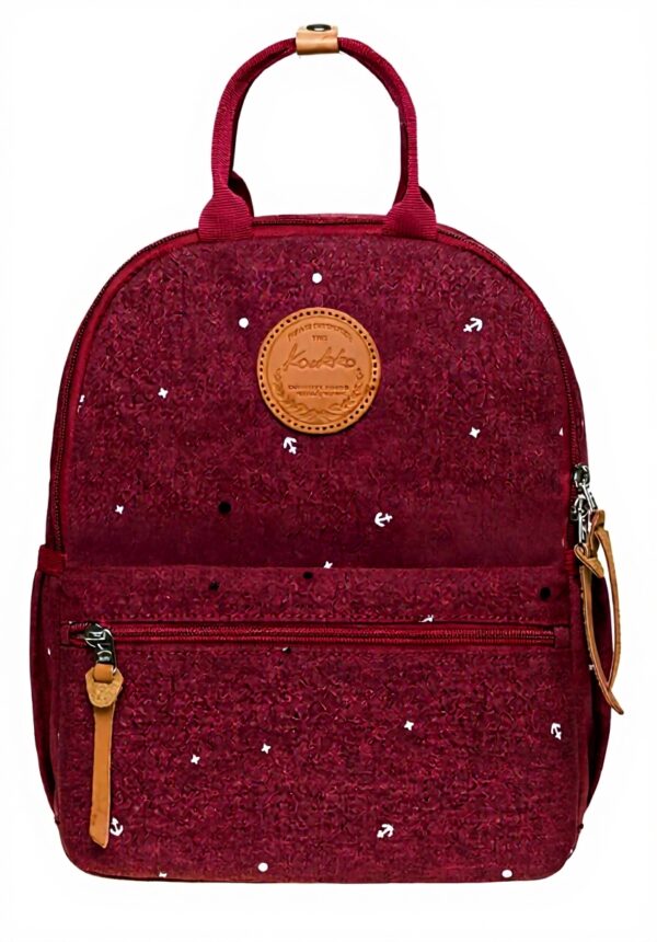 KAUKKO Sac à dos enfant décontracté polyester réglable