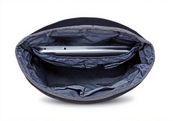 KAUKKO Sac à dos Homme Cuir Noir JNL-F7-003 Ordinateur