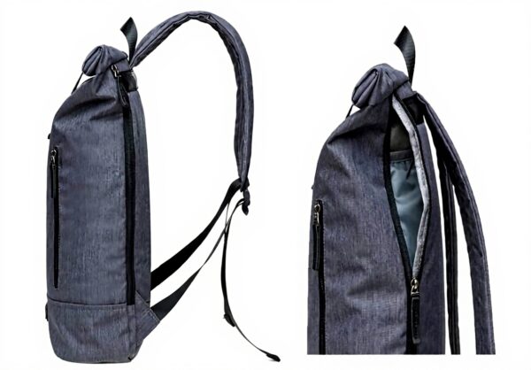 Sac à dos KAUKKO Homme Gris Polyester Grande capacité Voyage