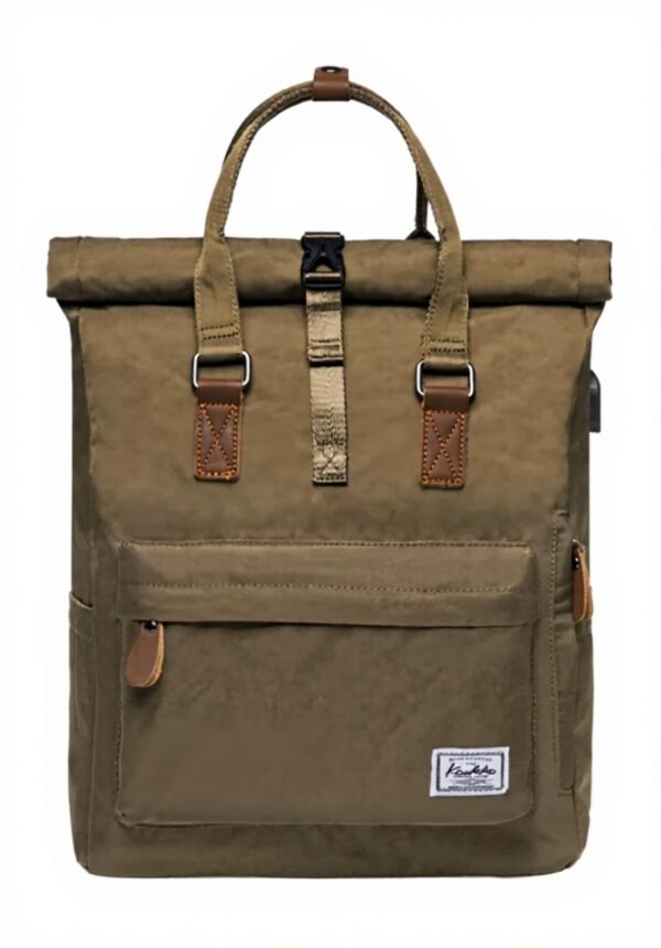 KAUKKO Kf Sac à dos Homme Vert - Nylon Durable 13L Daypack