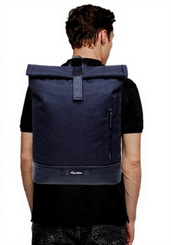 Sac à dos KAUKKO Kf homme nylon cuir PU ordinateur portable