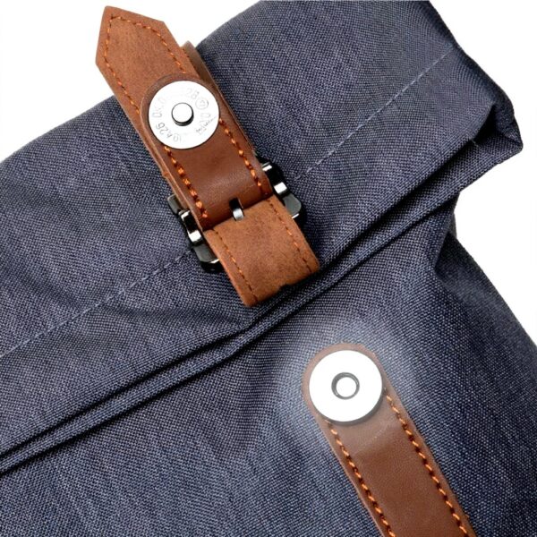 KAUKKO Sac à dos RollTop école université travail polyester