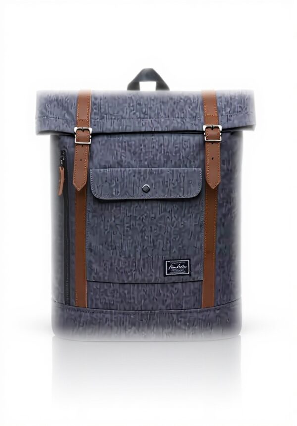 KAUKKO Sac à dos RollTop école université travail polyester