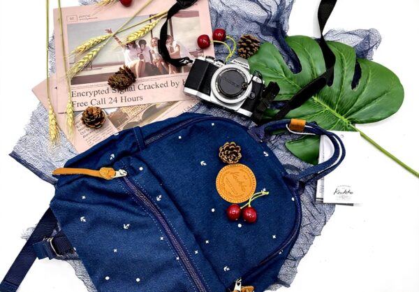 KAUKKO Sac à dos ordinateur portable 15 pouces école