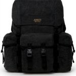 KAUKKO Sac à dos randonnée toile rétro ordinateur portable