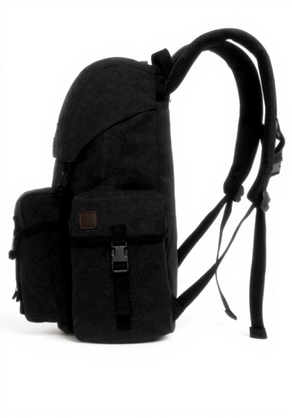 KAUKKO Sac à dos randonnée toile rétro ordinateur portable