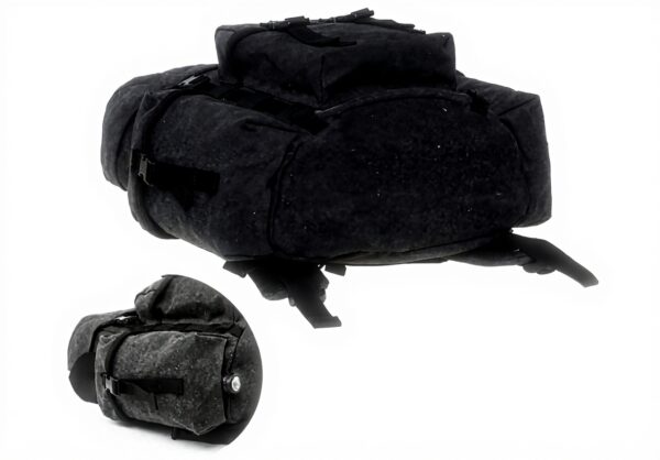 KAUKKO Sac à dos randonnée toile rétro ordinateur portable