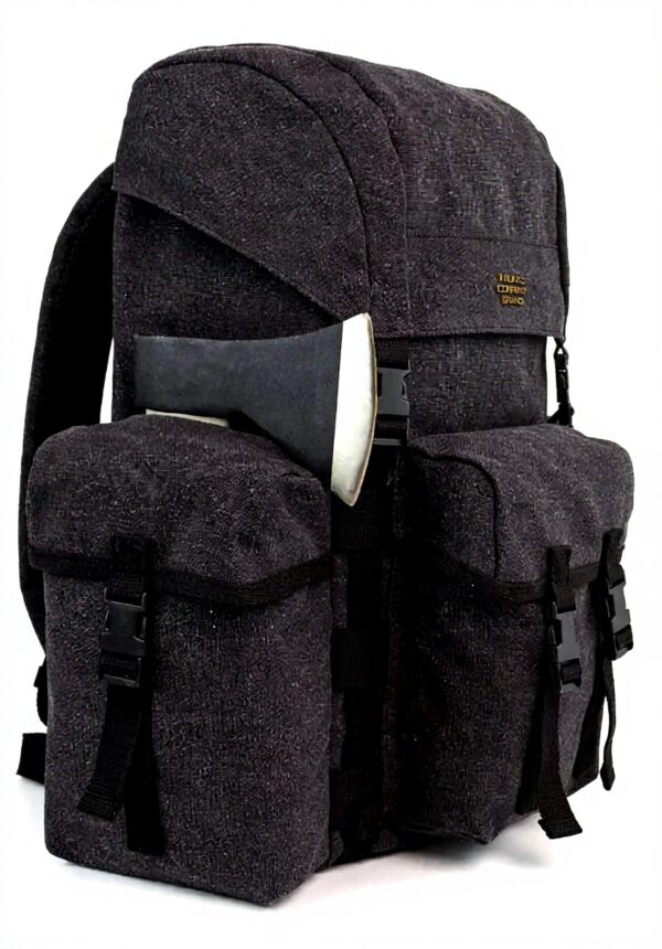 KAUKKO Sac à dos randonnée toile rétro ordinateur portable