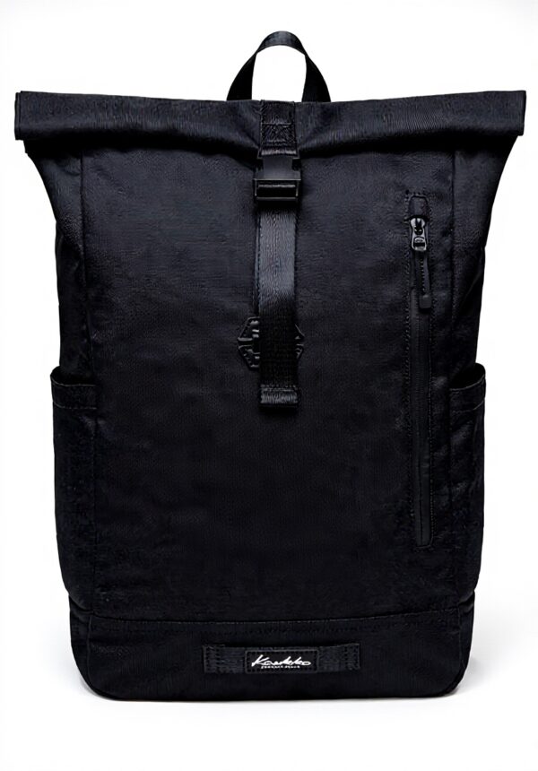 KAUKKO Sac à Dos Vintage Homme Femme Ordinateur 14" Noir