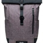 KAUKKO Sac à Dos Nylon Vintage Ordinateur Portable 12 Pouces