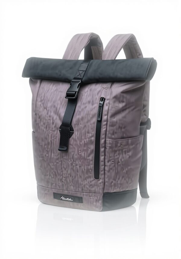 KAUKKO Sac à Dos Nylon Vintage Ordinateur Portable 12 Pouces