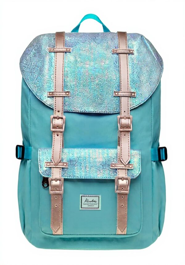 Sac à dos loisir KAUKKO 12 ordinateur portable bleu vert