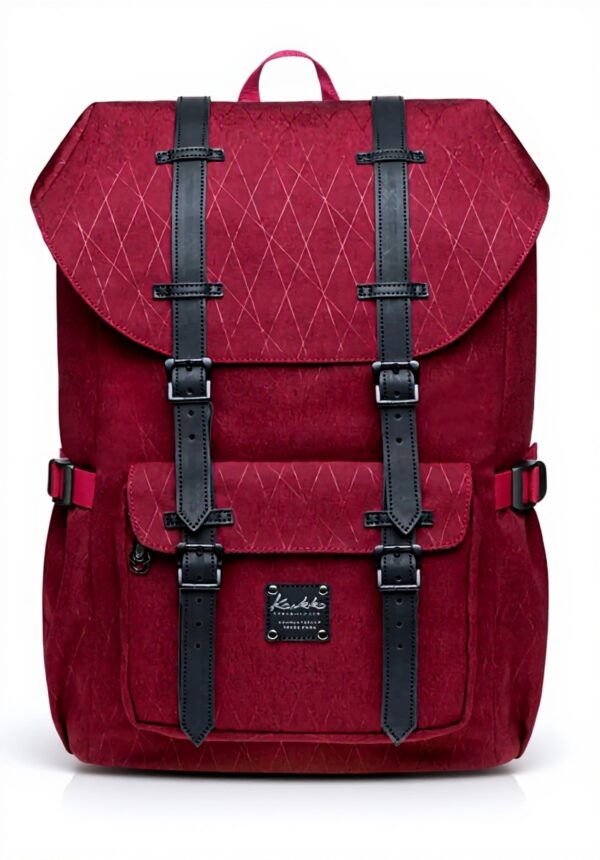 KAUKKO Sac à Dos Loisir 14" Ordinateur Portable 21.1L Marron