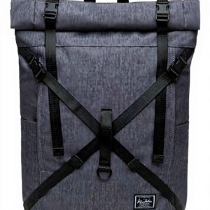 KAUKKO Sac à Dos Ordinateur Portable 15 Pouces Polyester