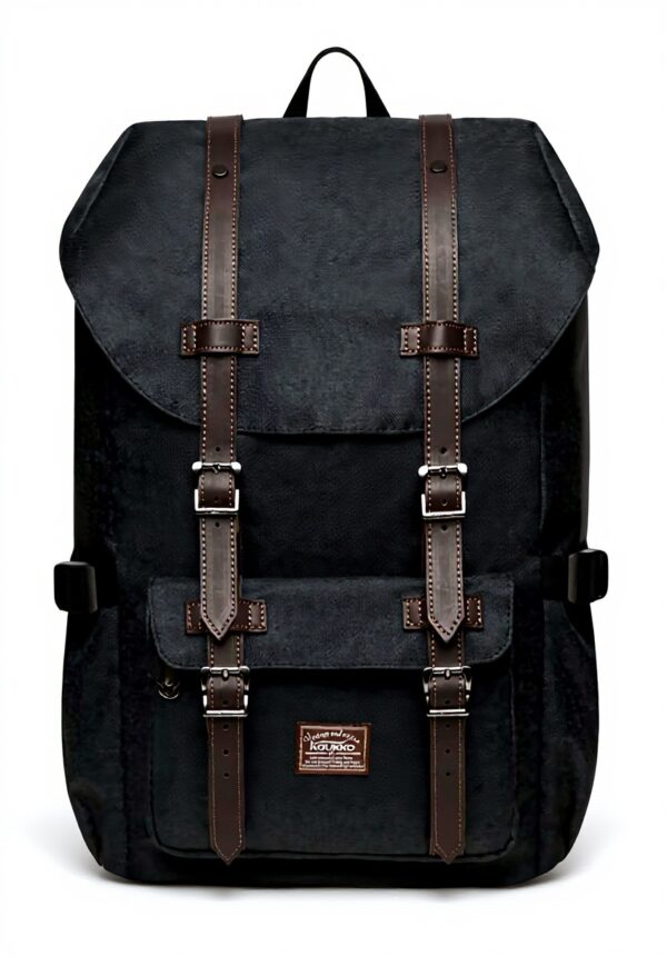 KAUKKO Sac à dos unisexe Ep5 Gris - Sac écolier imperméable