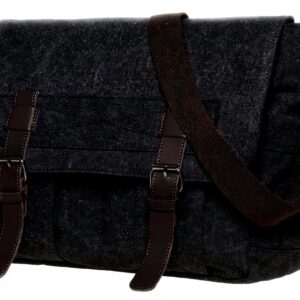 KAUKKO Sac ordinateur 14 pouces toile imperméable travail