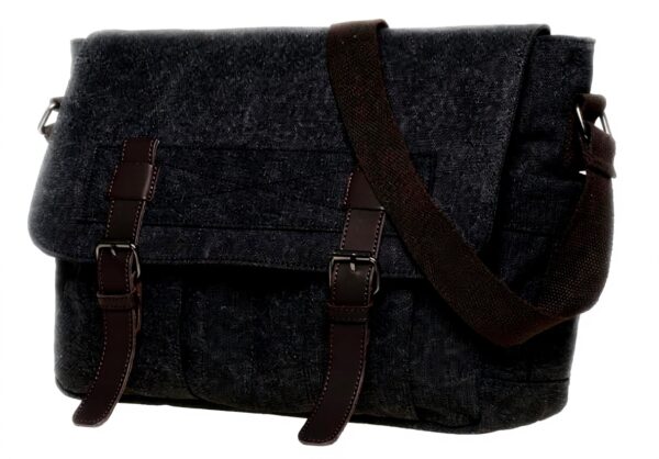 KAUKKO Sac ordinateur 14 pouces toile imperméable travail