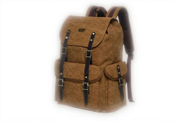 KAUKKO Sac à dos randonnée vintage 23L toile kaki FP703