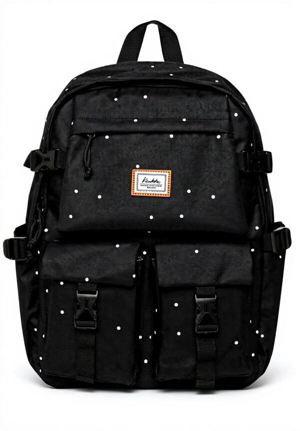 KAUKKO Sac à Dos Vintage Cuir Multifonction Ordinateur 14