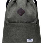 Sac à Dos Cordon KAUKKO Sport Voyage Polyester Vert Taille